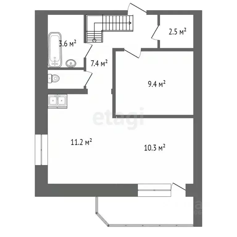 5-к кв. Московская область, Клин ул. Победы, 26с8 (115.9 м) - Фото 2