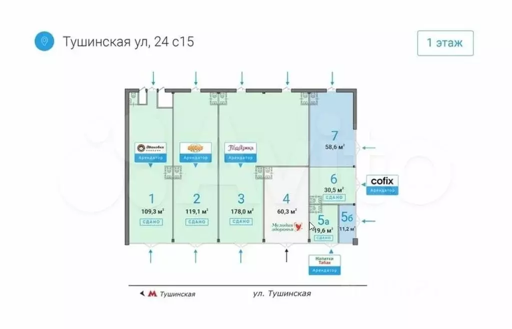 Сдам помещение свободного назначения, 11.2 м - Фото 0