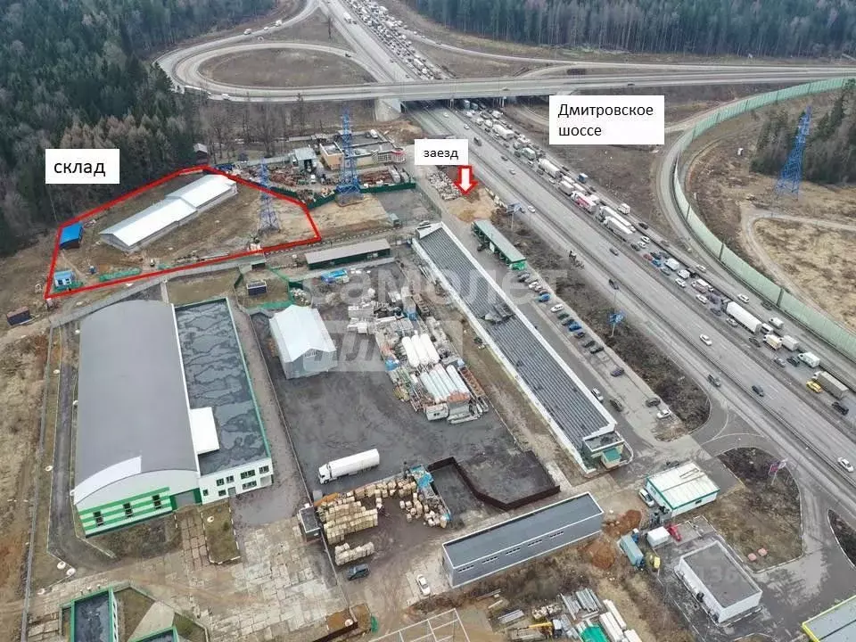 Склад в Московская область, Мытищи городской округ, д. Шолохово  (2456 ... - Фото 1