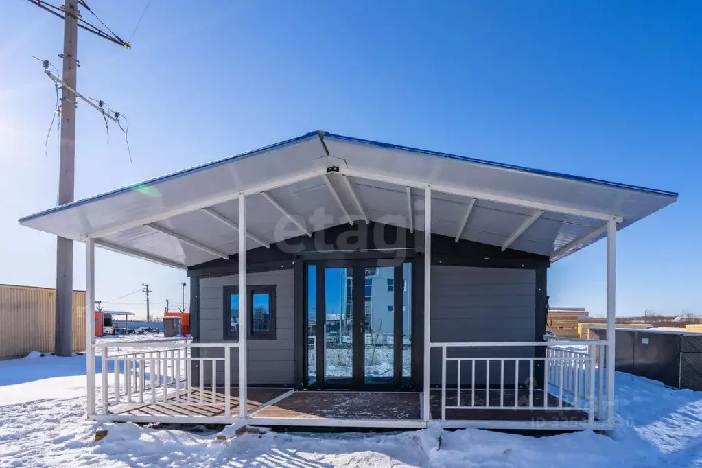 Дом в Хабаровский край, Хабаровский район, Тополевское с/пос, с. ... - Фото 1