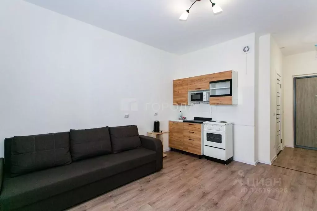 Студия Новосибирская область, Обь Октябрьская ул., 5 (26.6 м) - Фото 1