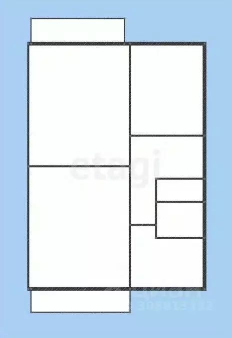 3-к кв. Белгородская область, Губкин ул. Раевского, 6 (61.6 м) - Фото 0