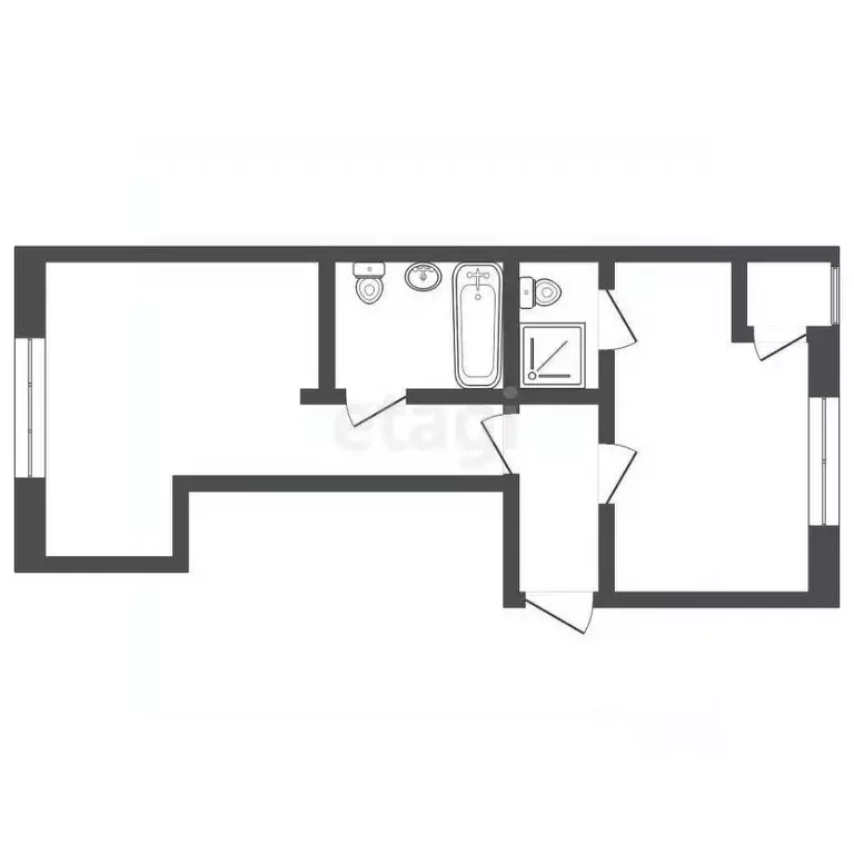 2-к кв. Краснодарский край, Анапа ул. Ленина, 43 (89.0 м) - Фото 2