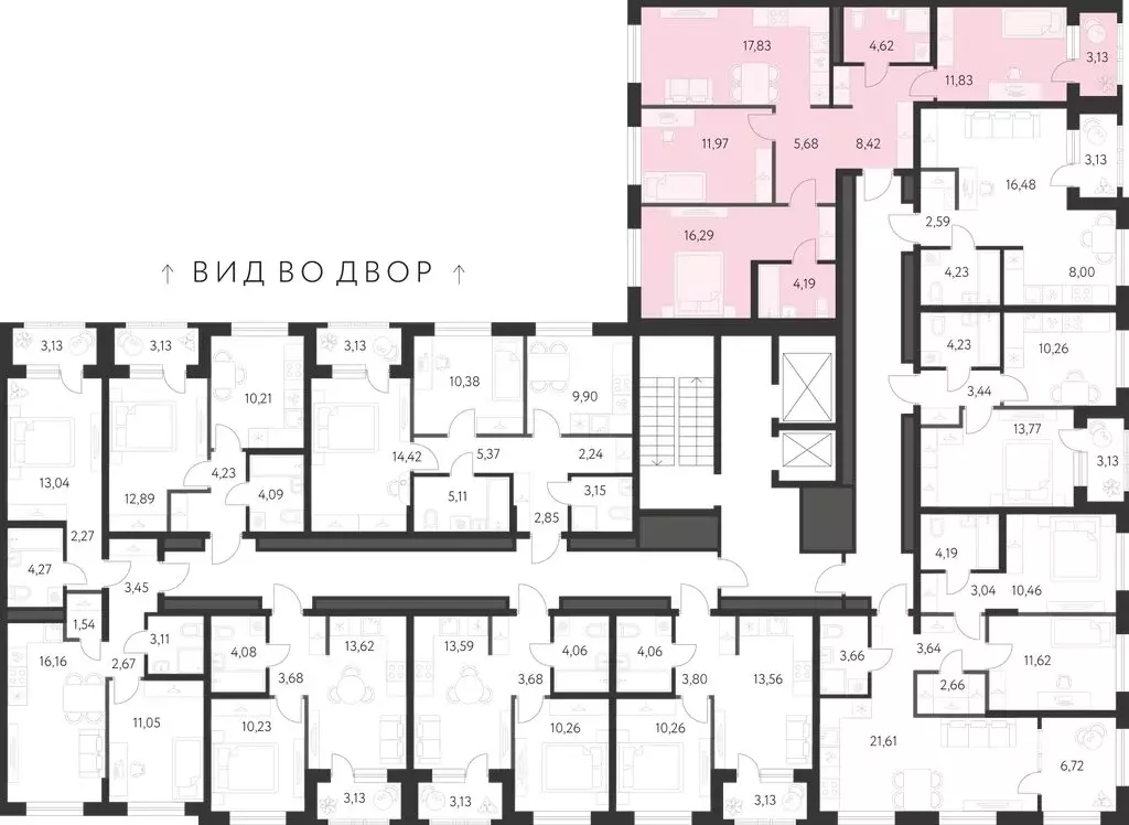 3-комнатная квартира: Екатеринбург, микрорайон Академический, 3-й ... - Фото 2