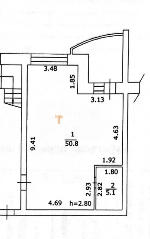 1-к кв. Пермский край, Пермский муниципальный округ, с. Усть-Качка ул. ... - Фото 2