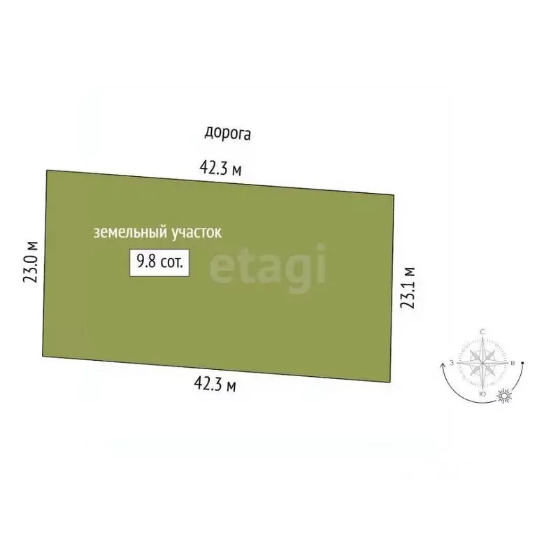 Участок в Тюменская область, Тюменский муниципальный округ, с. Успенка ... - Фото 2