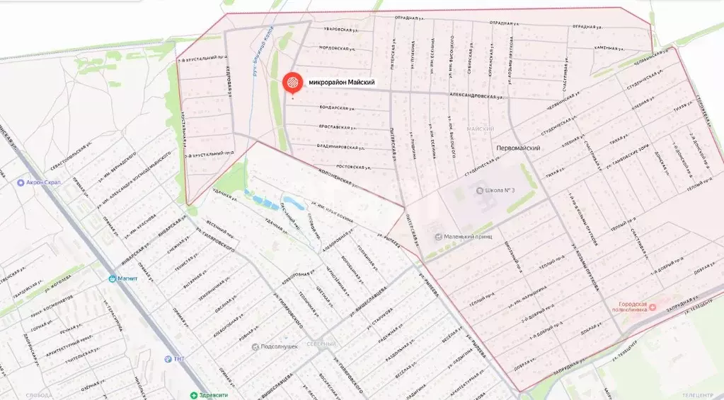 Участок в Тамбовская область, пос. Первомайский, Майский мкр ул. ... - Фото 1