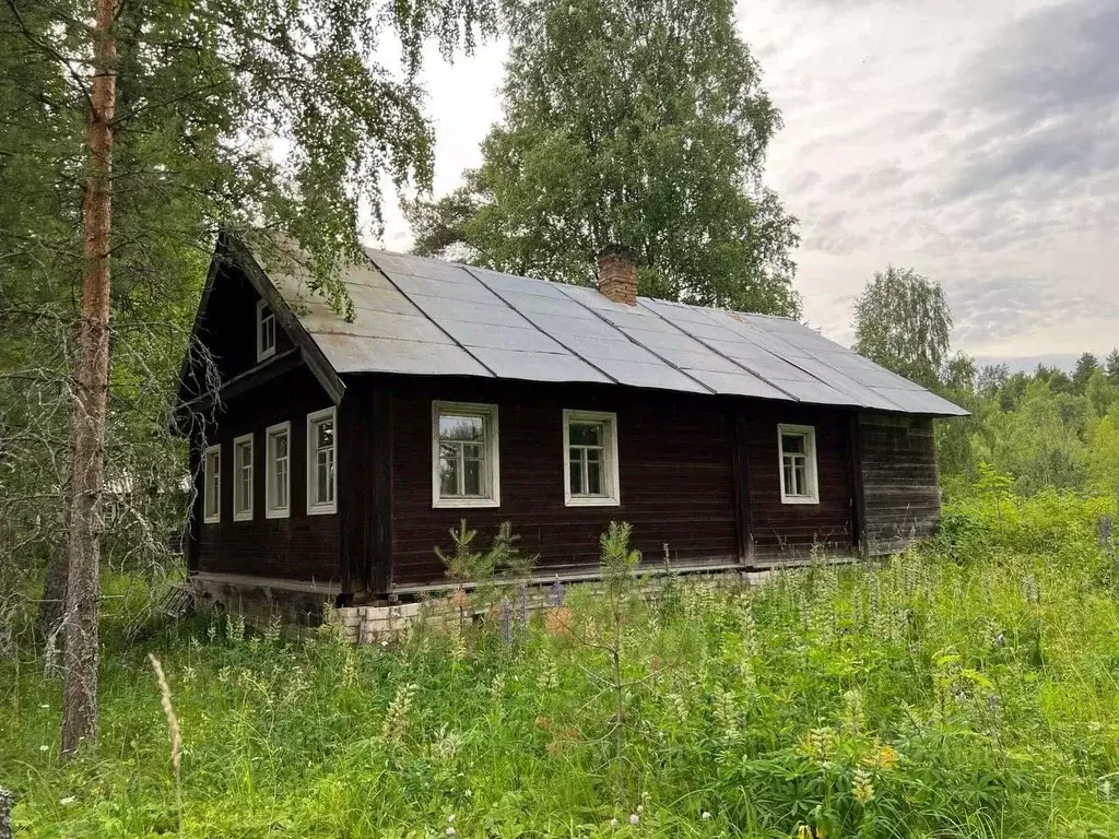 Дом в Вологодская область, Вытегорский район, Андомское с/пос, пос. ... - Фото 0