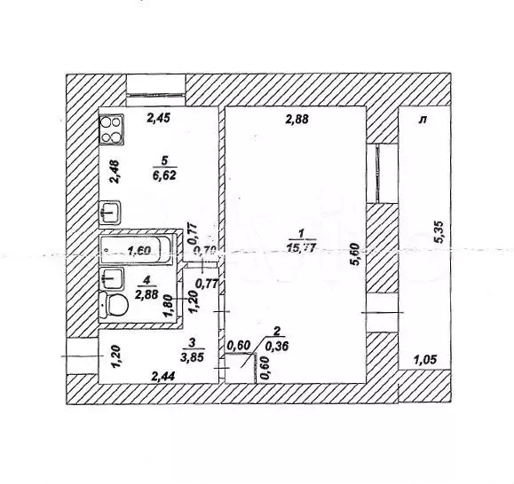 1-к. квартира, 30 м, 9/9 эт. - Фото 0