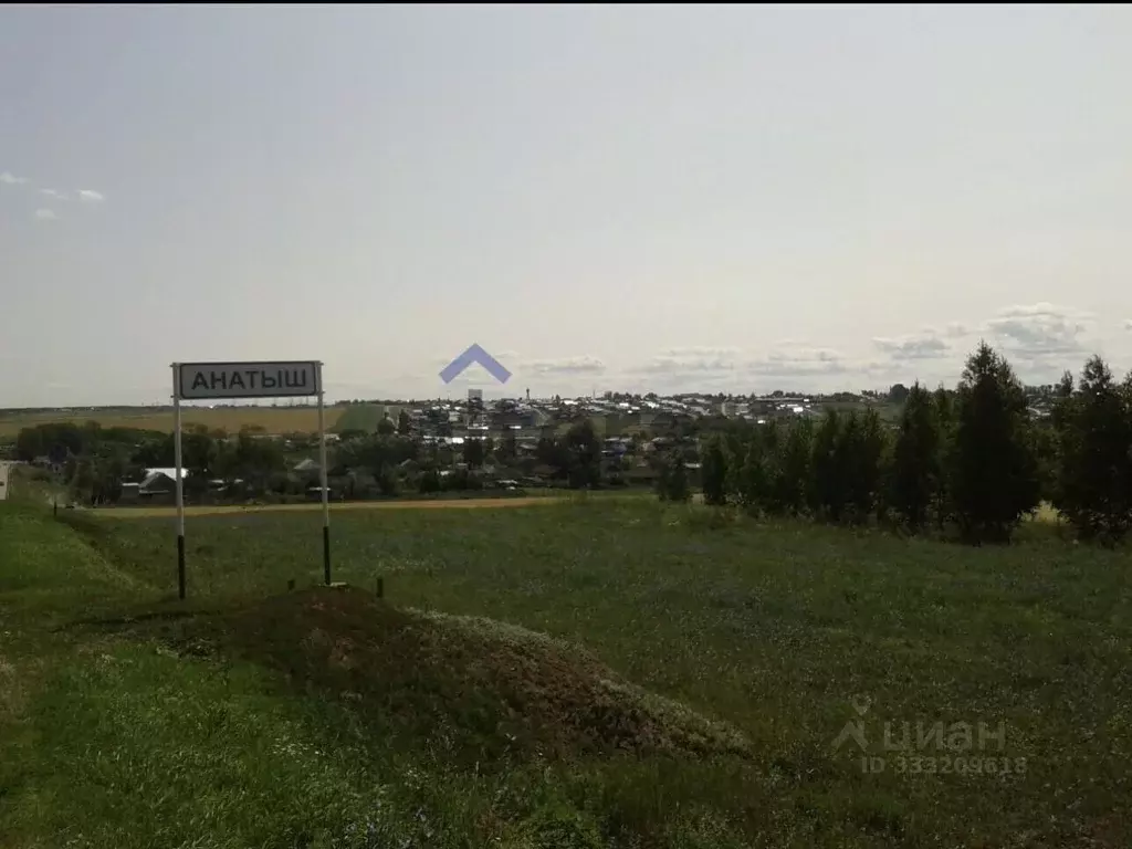 Участок в Татарстан, Рыбно-Слободский район, Анатышское с/пос, с. ... - Фото 1