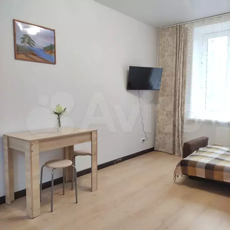 Квартира-студия, 25 м, 1/17 эт. - Фото 1