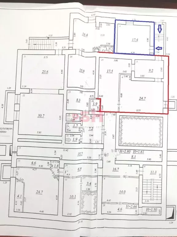 Помещение свободного назначения в Самарская область, Самара Чапаевская ... - Фото 2