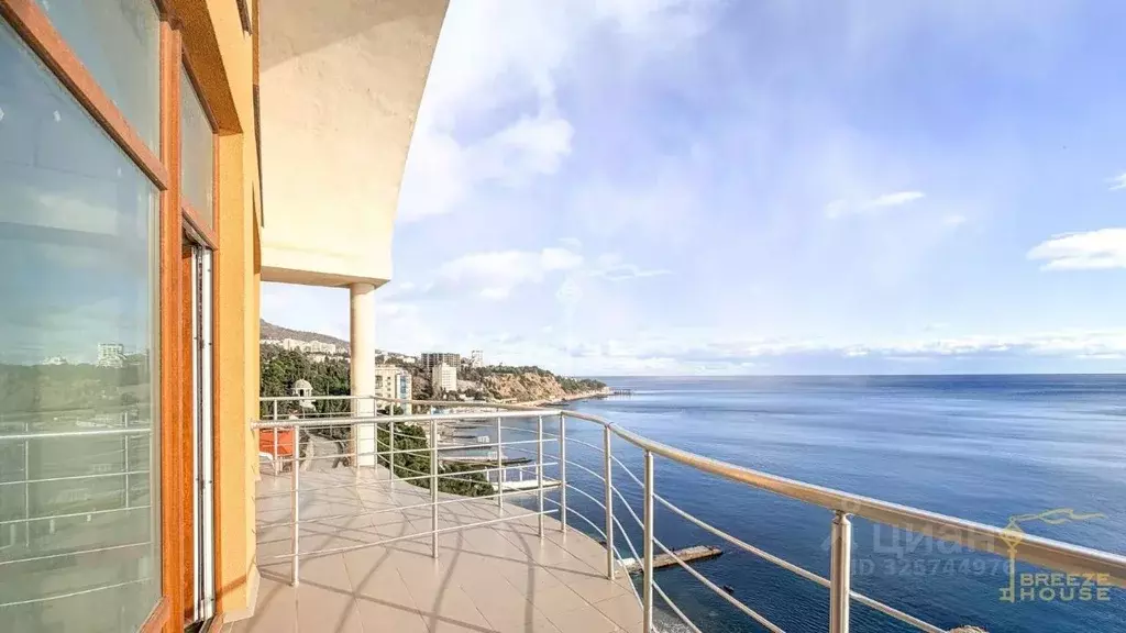 2-к кв. Крым, Ялта муниципальный округ, Кореиз пгт ул. Прибрежная, 1А ... - Фото 0