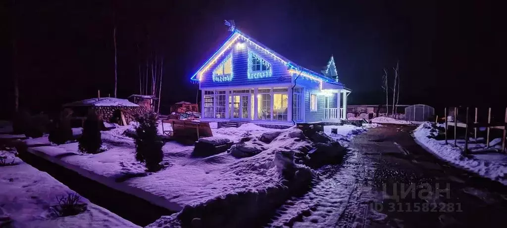 Дом в Ленинградская область, Выборгский район, Приморское городское ... - Фото 0