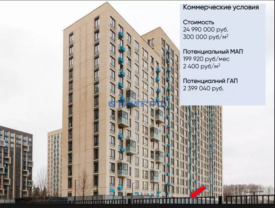 Торговая площадь в Московская область, Химки Клязьма-Старбеево мкр, ... - Фото 1