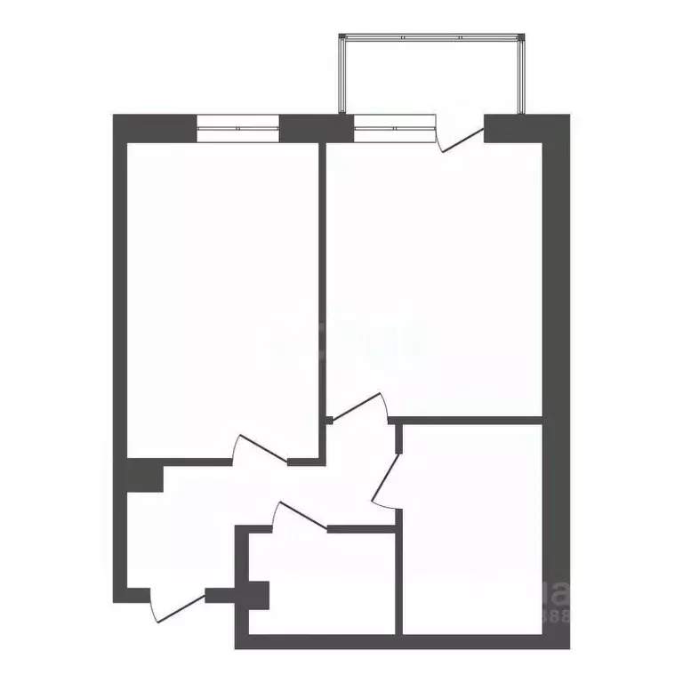 2-к кв. Красноярский край, Красноярск ул. Елены Стасовой, 40И (57.4 м) - Фото 2