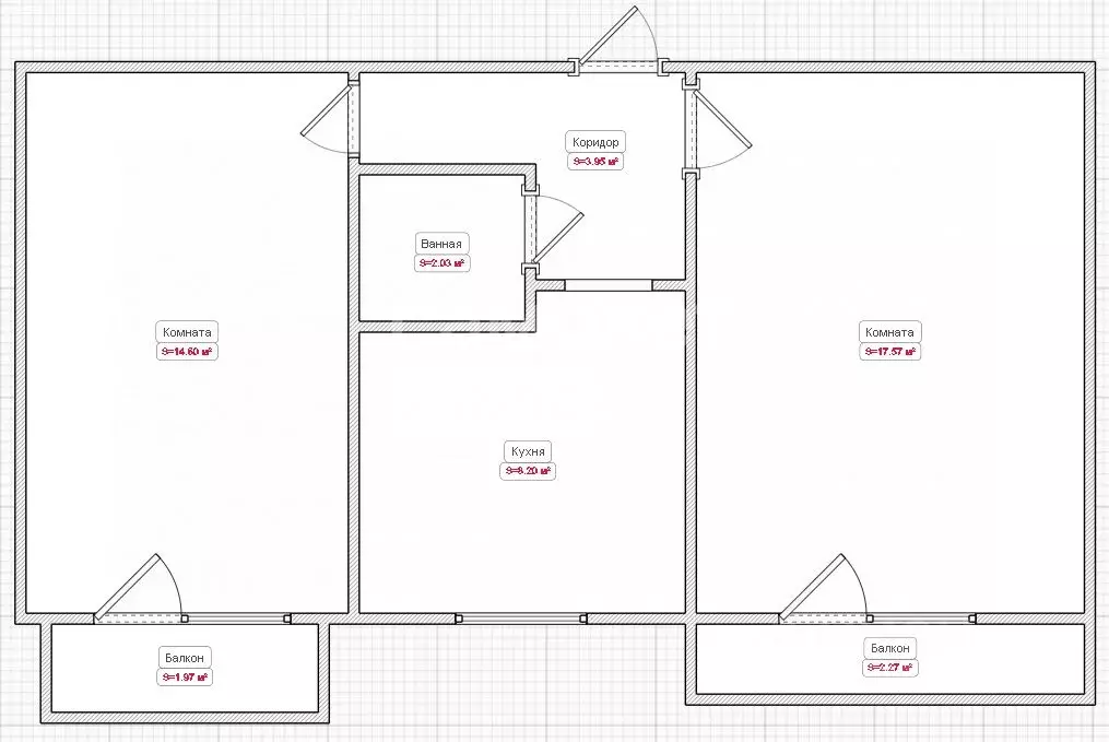 2-к кв. Краснодарский край, Краснодар ул. Имени 40-летия Победы, 43 ... - Фото 1
