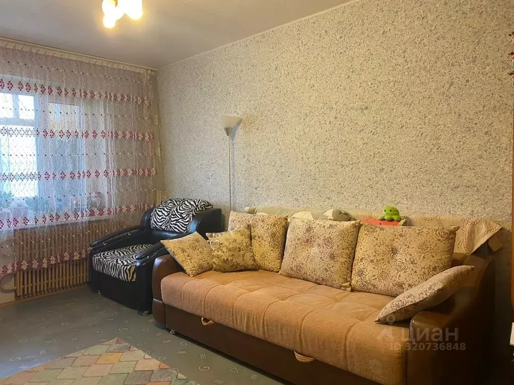 1-к кв. Калужская область, Обнинск ул. Гагарина, 36 (36.0 м) - Фото 0
