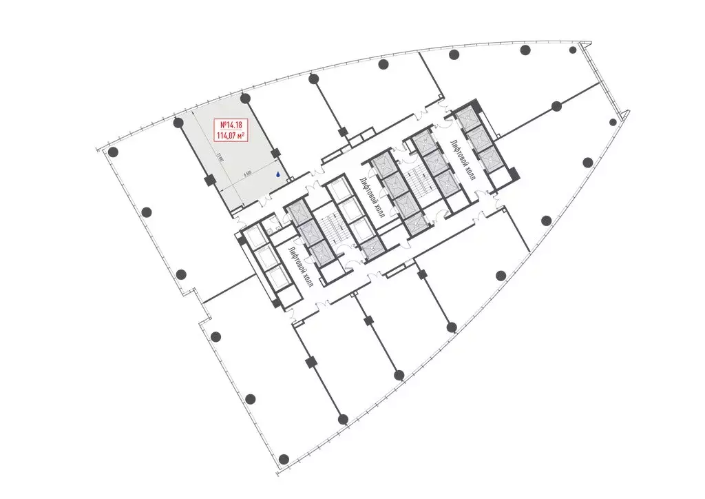 Офис (114.07 м) - Фото 2