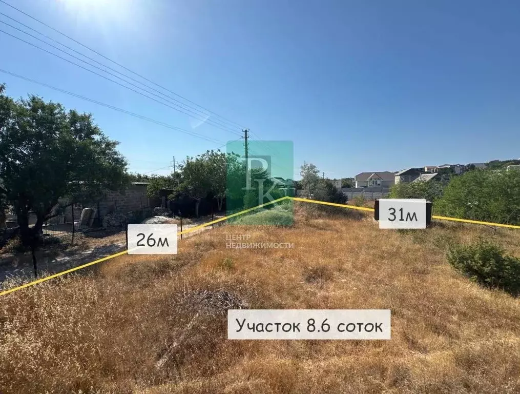 Участок в Севастополь Механизатор садоводческое товарищество, 12 (8.6 ... - Фото 1
