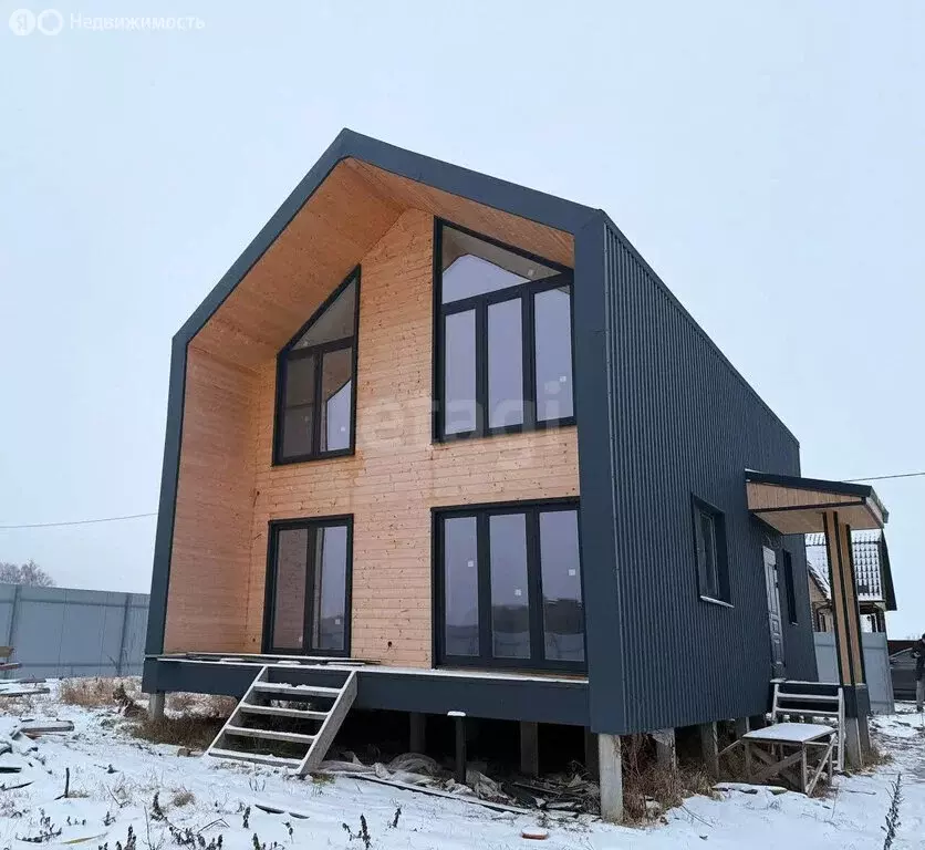 Дом в Заокский район, сельское поселение Страховское, КП Озёрный (121 ... - Фото 1