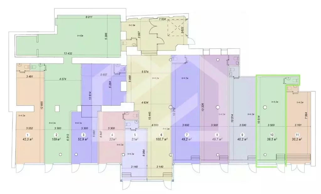 Помещение свободного назначения в Москва ул. Красная Пресня, 12 (40 м) - Фото 2