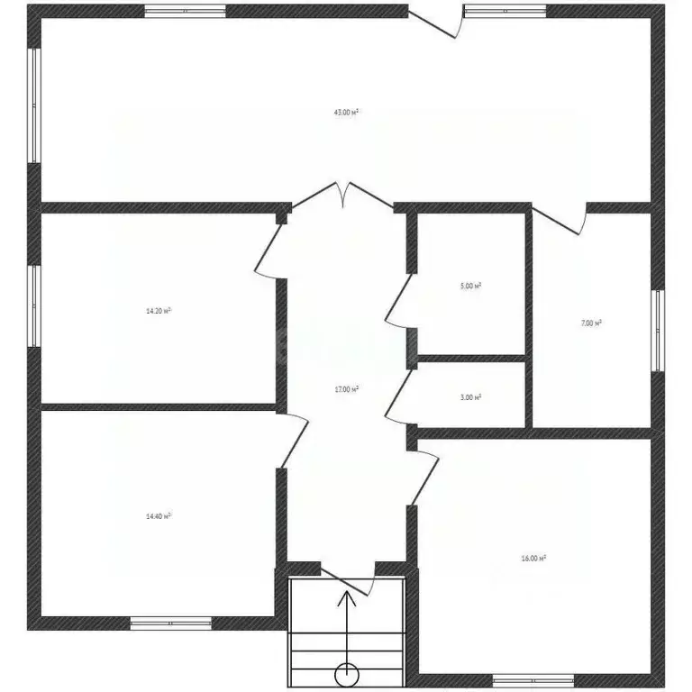 Дом в Брянская область, Брянск 2-я Почепская ул. (120 м) - Фото 1