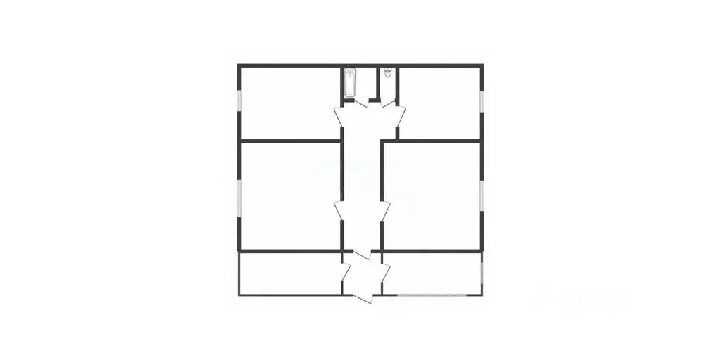 Дом в Бурятия, Иволгинский район, Иволгинское с/пос, пос. Тапхар 20 ... - Фото 2