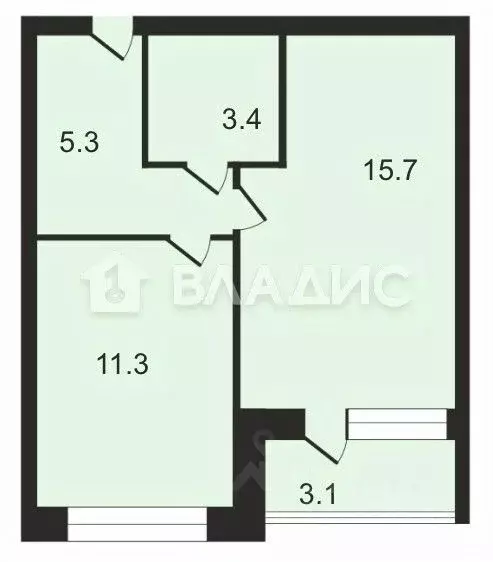 1-к кв. Владимирская область, Суздаль Советская ул., 65 (35.9 м) - Фото 1