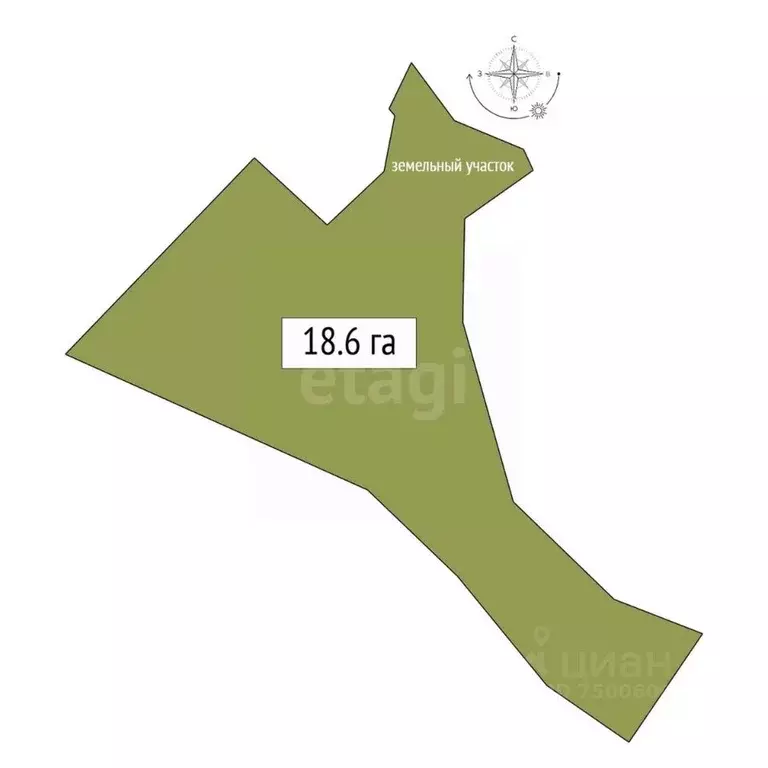 Участок в Алтай, Усть-Канский район, с. Усть-Кан  (1860.0 сот.) - Фото 2