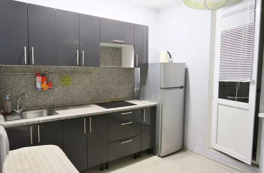 1-к кв. Московская область, Домодедово Южный мкр, ул. Курыжова, 17к1 ... - Фото 1