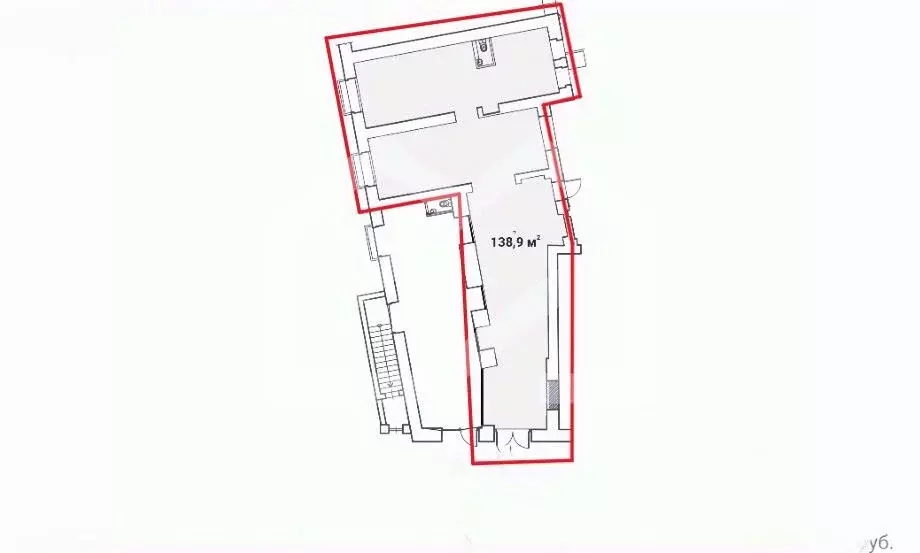 Помещение свободного назначения в Москва ул. Земляной Вал, 23С1 (139 ... - Фото 2