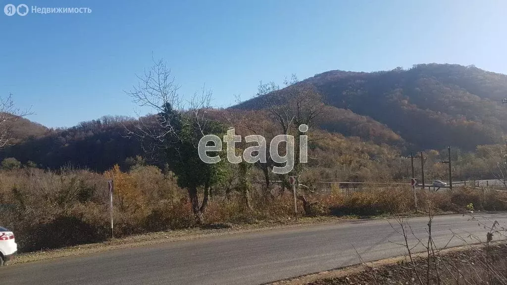 Участок в Краснодарский край, Туапсинский муниципальный округ, аул ... - Фото 1