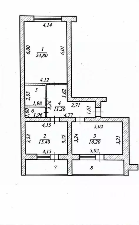 2-к кв. Чувашия, Чебоксары ул. Академика Королева, 5 (81.9 м) - Фото 2