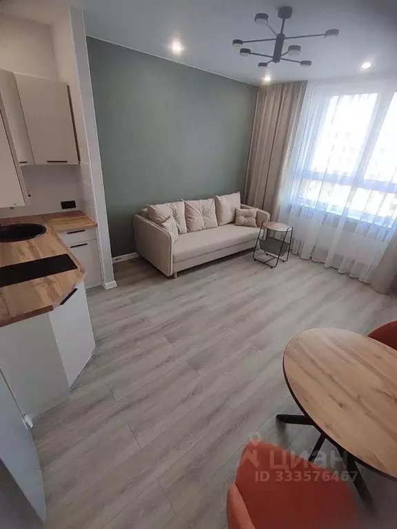 Квартира, студия, 24.4 м - Фото 1