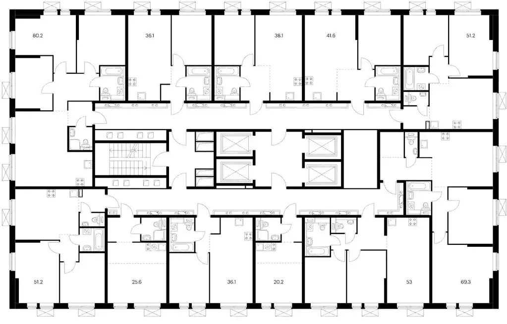 2-к кв. Москва Кронштадтский бул., 8к2 (69.3 м) - Фото 1