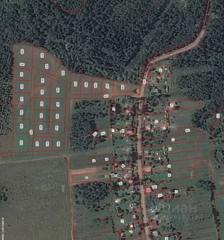 Участок в Тверская область, Калязинский муниципальный округ, д. Вески ... - Фото 1