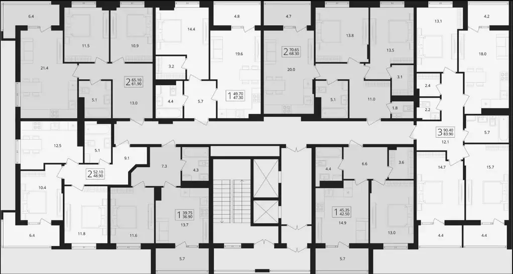 1-к кв. Брянская область, Брянский район, Снежское с/пос, пос. Путевка ... - Фото 2