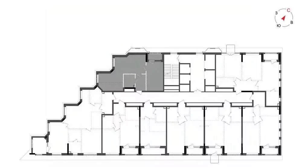 2-к кв. Татарстан, Казань ул. Аделя Кутуя, 180 (57.58 м) - Фото 2