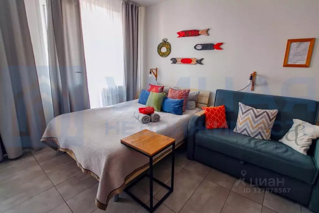 Студия Ярославская область, Ярославль ул. Батова, 10к2 (28.0 м) - Фото 2