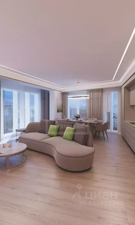 5-к кв. Москва Мытная ул., 40к3 (155.4 м) - Фото 1