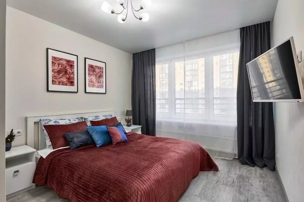 1-к кв. Тюменская область, Тюмень ул. 50 лет Октября, 57Бк1 (45.0 м) - Фото 1