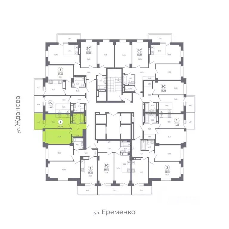 1-к кв. Ростовская область, Ростов-на-Дону Левенцовский мкр, ... - Фото 1