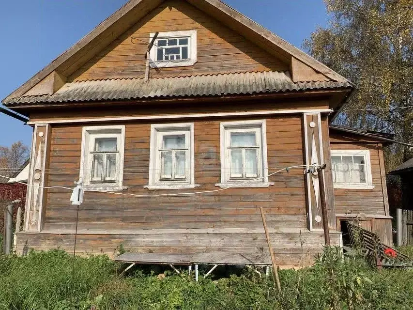 Дом в Вологодская область, д. Абакшино ул. Панкратова, 2 (47 м) - Фото 0