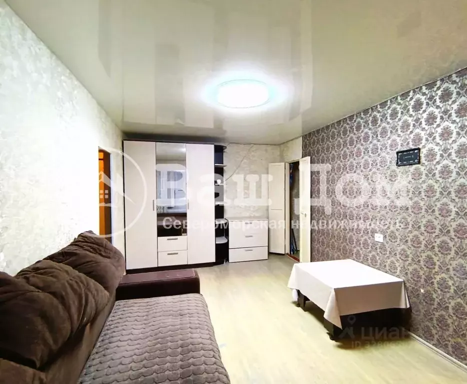 2-к кв. Мурманская область, Североморск ул. Сгибнева, 12 (43.9 м) - Фото 2