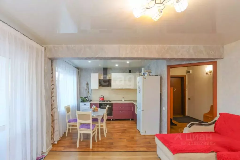 3-к кв. Иркутская область, Ангарск 6А мкр, 27 (69.1 м) - Фото 1