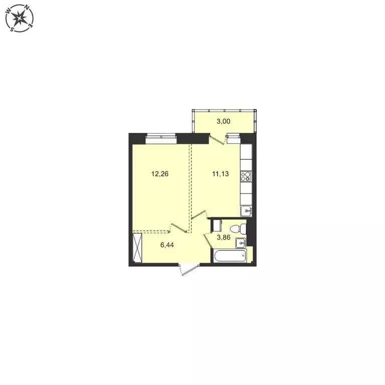 1-к кв. Иркутская область, Иркутский муниципальный округ, с. Мамоны ... - Фото 1