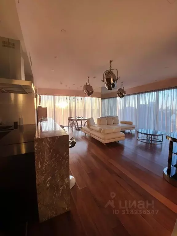2-к кв. Москва 1-й Красногвардейский проезд, 21с1 (155.0 м) - Фото 1