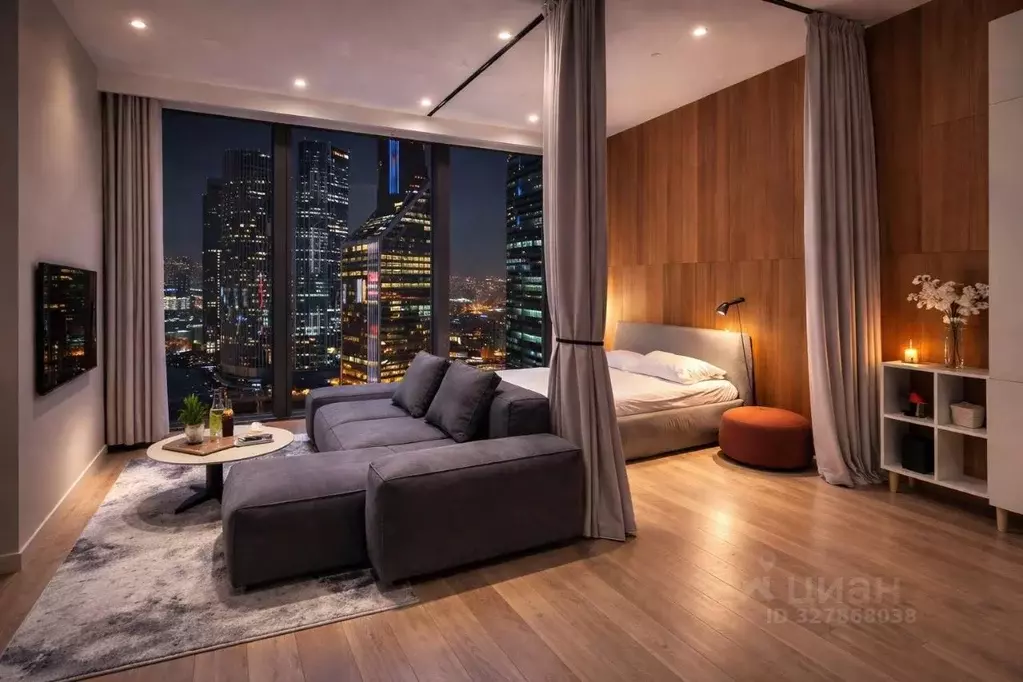 Студия Москва 1-й Красногвардейский проезд, 22с1 (65.0 м) - Фото 1