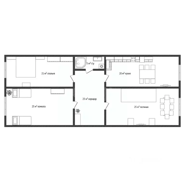 3-к кв. Дагестан, Махачкала ул. Абубакарова, 112 (125.0 м) - Фото 2